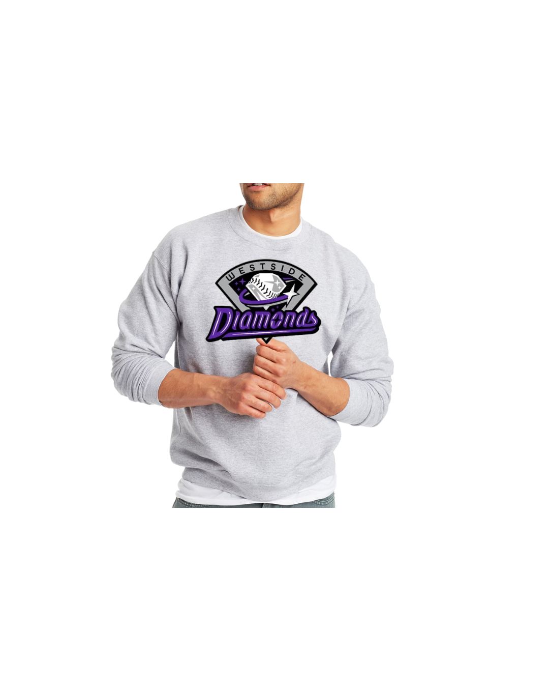 Diamonds Crew Sweatshirt