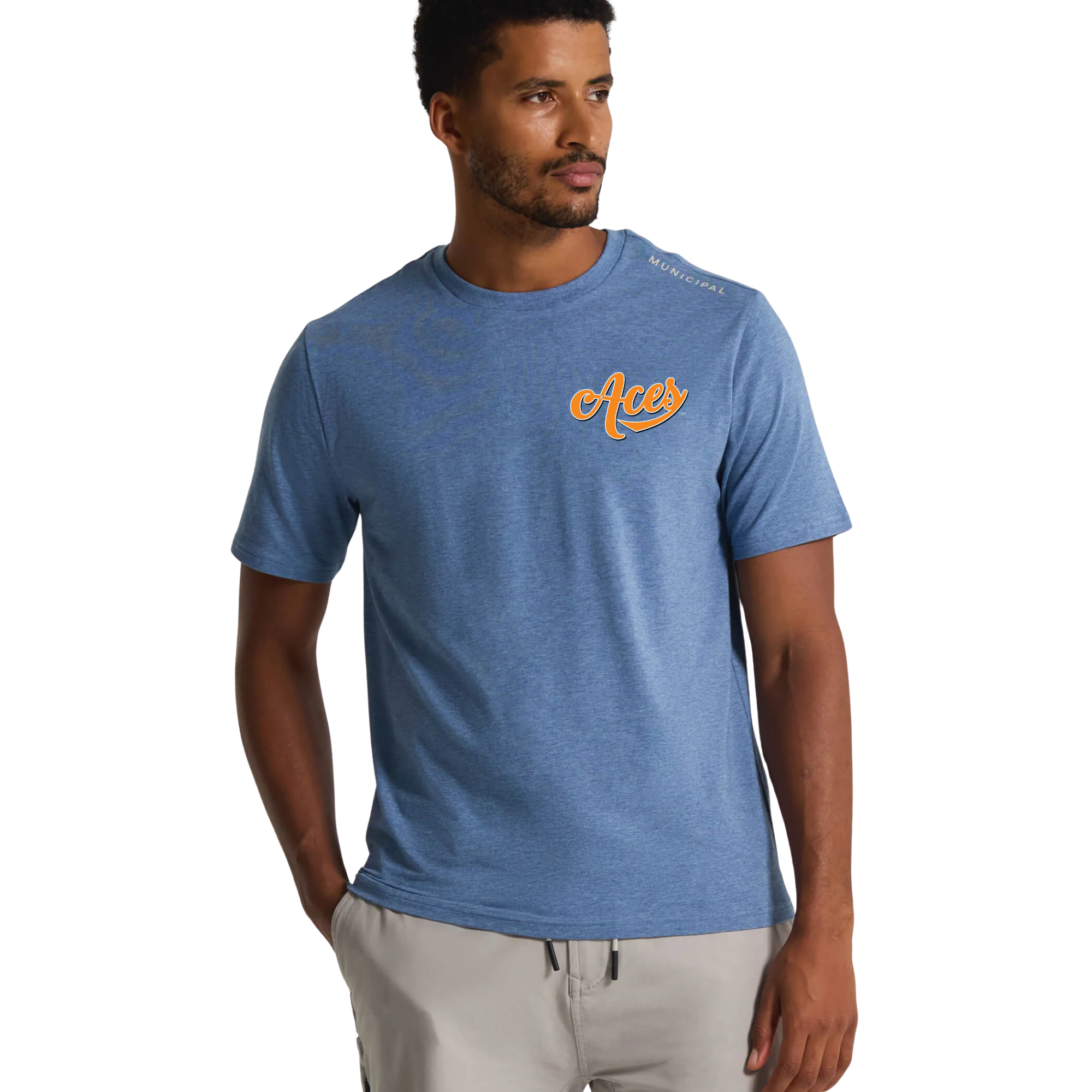 Municipal Blue Aces Tee