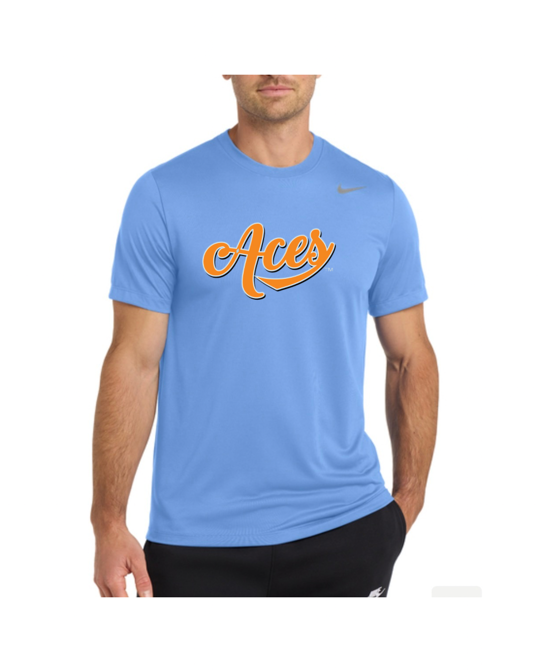 Nike Aces Dri Fit Blue