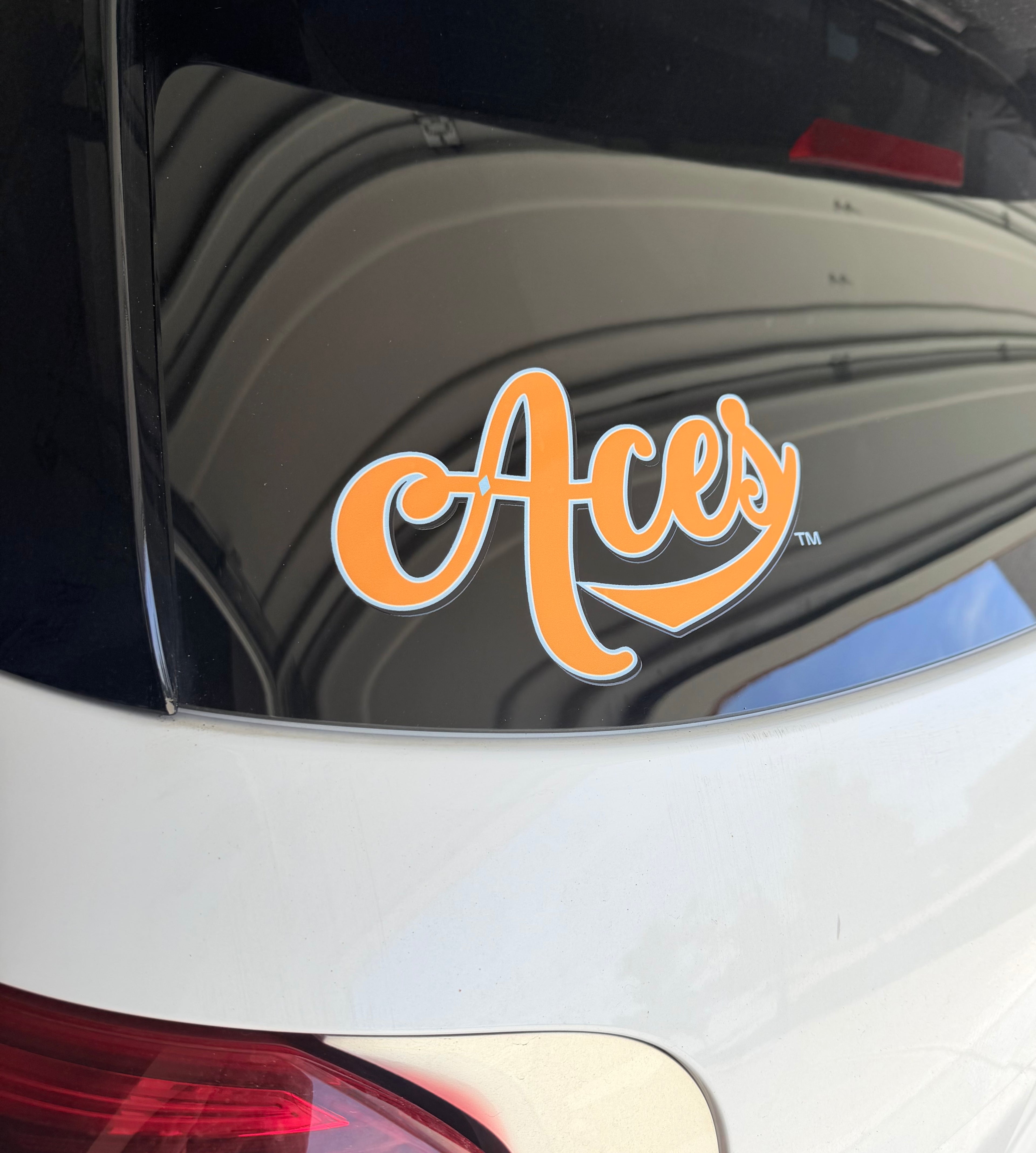 Aces Car Window Decal